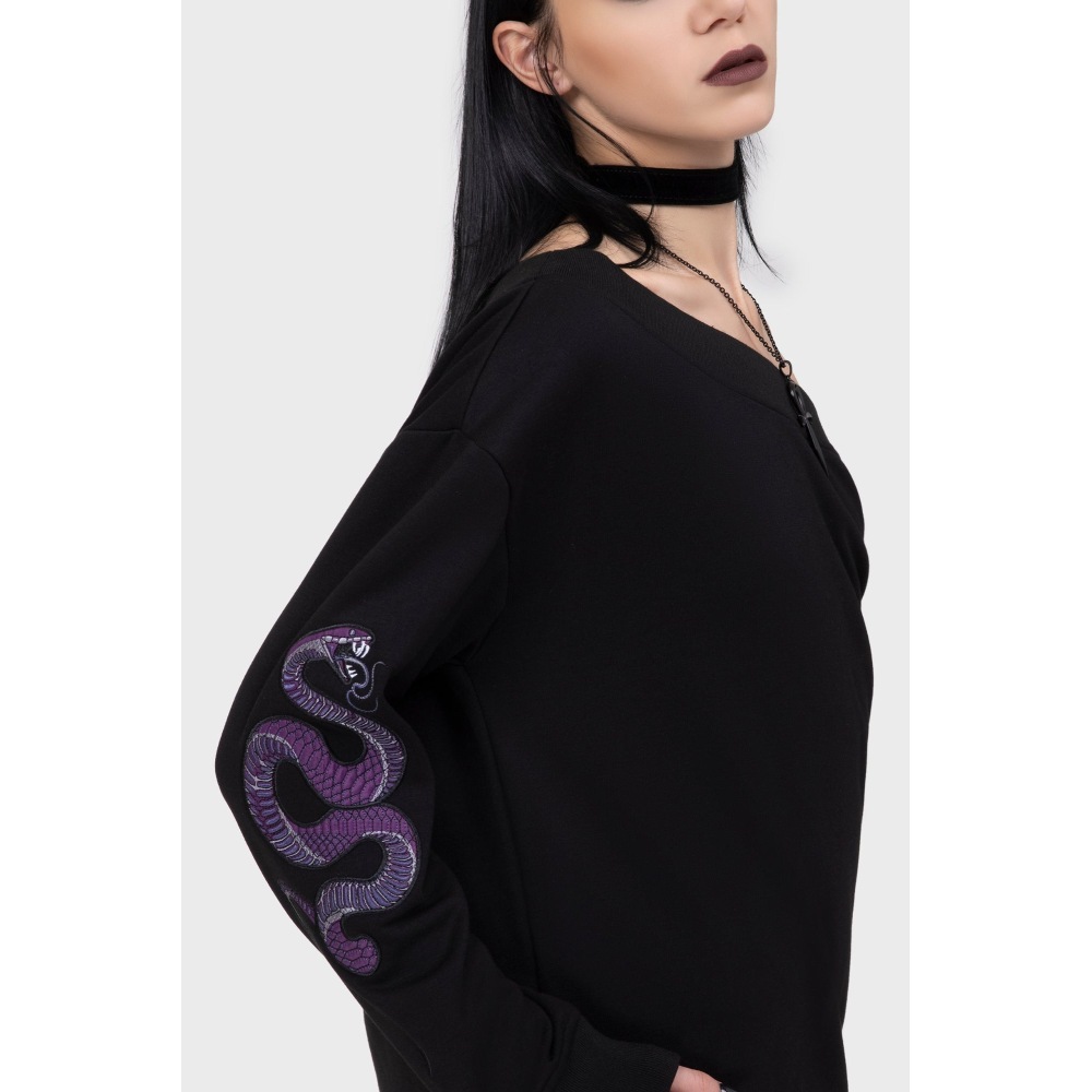 Killstar - Dreadwood Sweater/trui - Zwart